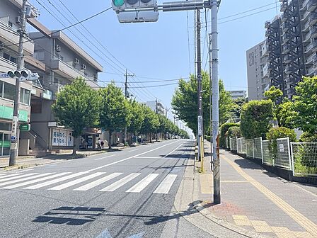 前面道路
