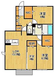 D-room城野駅　B棟 1階/-