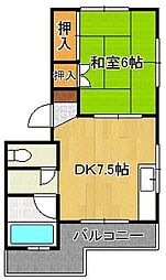 パークハイツ三萩野 1階/-