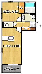 ラウンドシティ足原 3階