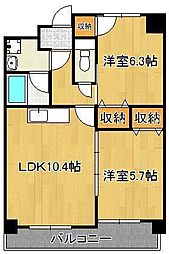 フィオレンティーナ 4階/-