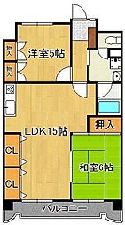 北九州都市モノレール小倉線 片野駅 徒歩12分 6階/-