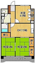 北九州都市モノレール小倉線 片野駅 徒歩12分 5階/-