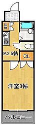 キャステール片野 2階/-