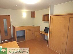 レオパレスメイプル6 1階1Kのリビング/ダイニング