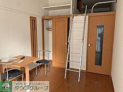 レオパレスサンシティー 114 1階1Kのリビング/ダイニング