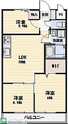 Ｌｉｋｅ四街道 2階3LDKの間取り