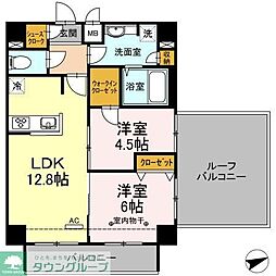 プラムヴィラージュ 2LDKの間取図画像