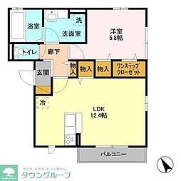 アルコイリス 1LDKの間取図画像
