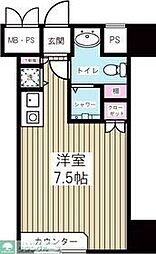 SOCIETYSEASONS ワンルームの間取図画像