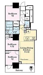 幕張ベイパークスカイグランドタワー 3LDKの間取図画像