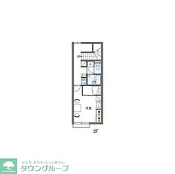ピアヒルズ松戸 1Kの間取図画像