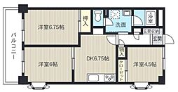 サントミグランドールマンション 3DKの間取図画像