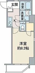 アトレ東葛西 1Kの間取図画像
