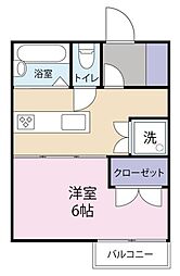 間取図画像 1DK