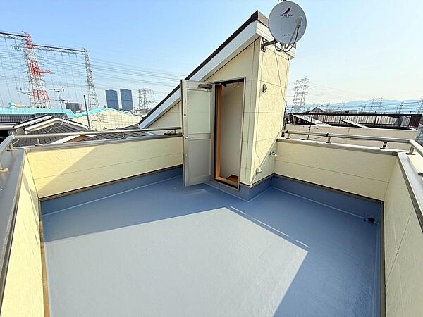 屋上バルコニー