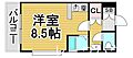 セレス六本松1階4.7万円