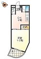 ヒルサイドハイツ4階3.2万円