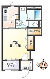 JR牟岐線 文化の森駅 徒歩14分の賃貸アパート