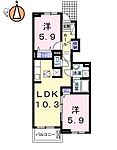 徳島市国府町中 2階建 築6年のイメージ