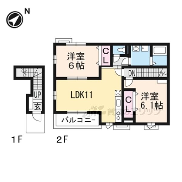 同じ建物の物件間取り写真 - ID:225005361032