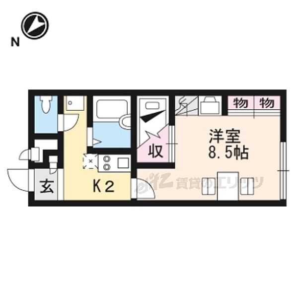 同じ建物の物件間取り写真 - ID:225005432356