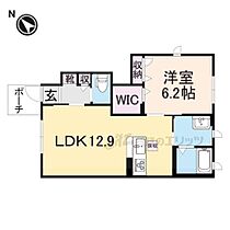 滋賀県彦根市高宮町（賃貸アパート1LDK・1階・45.75㎡） その2