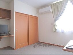 レオパレスひの 202 2階1Kのリビング/ダイニング