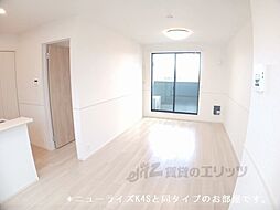 Ｙフォレスト長浜Ｂ 202 2階2LDKのリビング/ダイニング