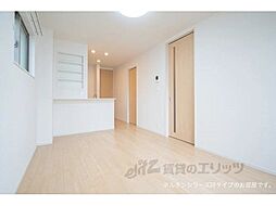 JR湖西線 おごと温泉駅 徒歩29分の賃貸アパート 1階1LDKのリビング/ダイニング