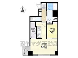 EASTCONCIE 1LDKの間取図画像