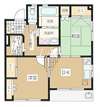 東京都世田谷区上馬2丁目（賃貸アパート2SDK・1階・52.46㎡） その2