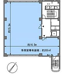 第四田町ビルの間取図画像