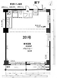 ダイアパレス二番町の間取図画像