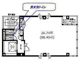 茅場町2丁目ビルの間取図画像