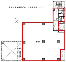 茅場町第3長岡ビルの間取図画像