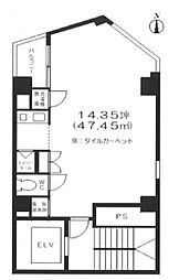 汐留MKタワーの間取図画像