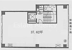 虎ノ門南ビルの間取図画像