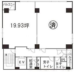 第2AKビルの間取図画像