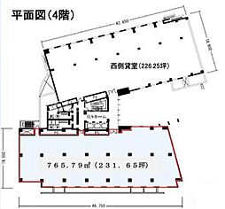 ステップ六本木の間取図画像