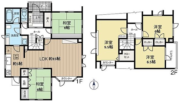 detached 北海道札幌市手稲区富丘二条５丁目1番22号2階