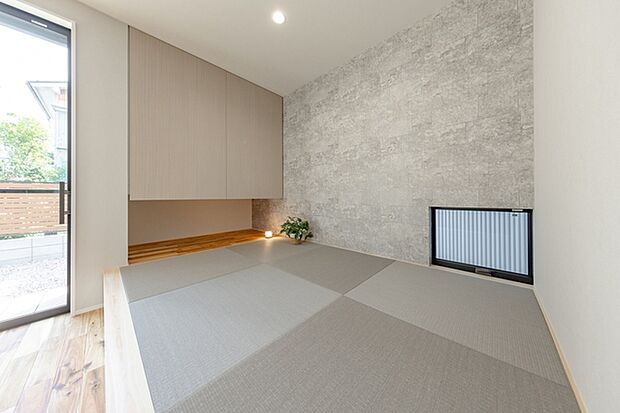 【畳コーナー3帖】 お部屋が一体になる便利なタタミコーナー!ちょっと横になったり、ごろ寝したりできるスペースです!