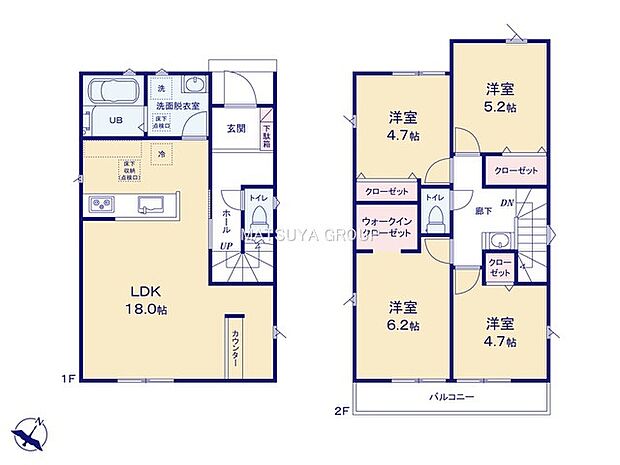 4LDK ※図面と現況に相違ある場合には現況優先とします。 