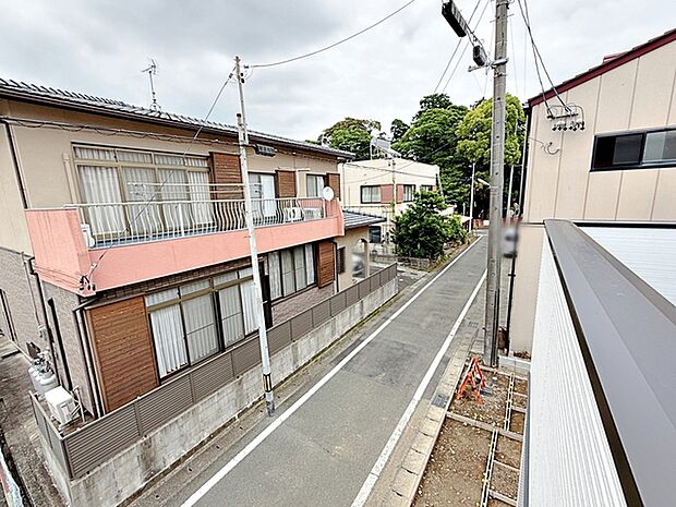 閑静な街並みの眺めは、心も体も落ち着きますね。  