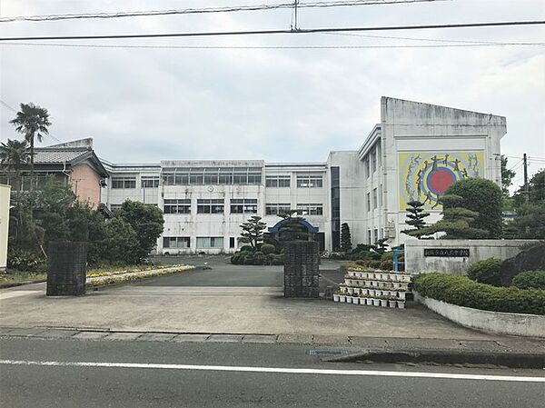 八名中学校（2150m）