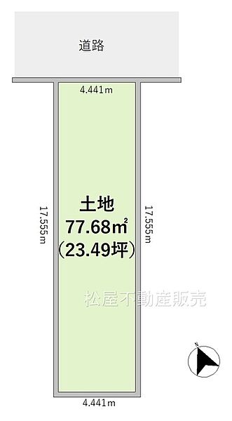 区画図：323000401177