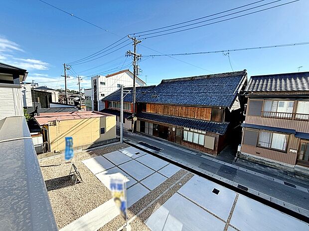 閑静な街並みの眺めは、心も体も落ち着きますね。