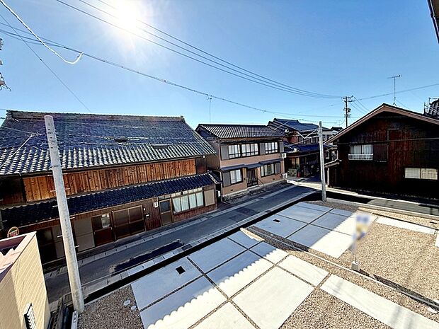 閑静な街並みの眺めは、心も体も落ち着きますね。