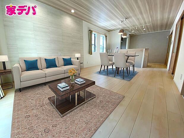 【リビング18帖】 ※掲載の家具・小物はCGによるイメージです。実際の販売価格には含まれておりません。