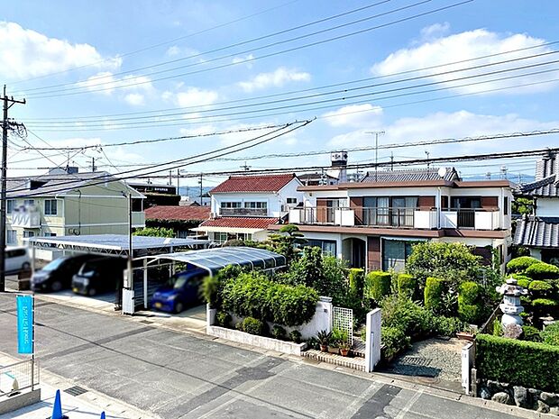 バルコニーからの眺望